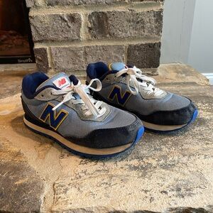 Kids Boys New Balance 527 Shoes Navy Blue Size 13.5 Bluey Colors